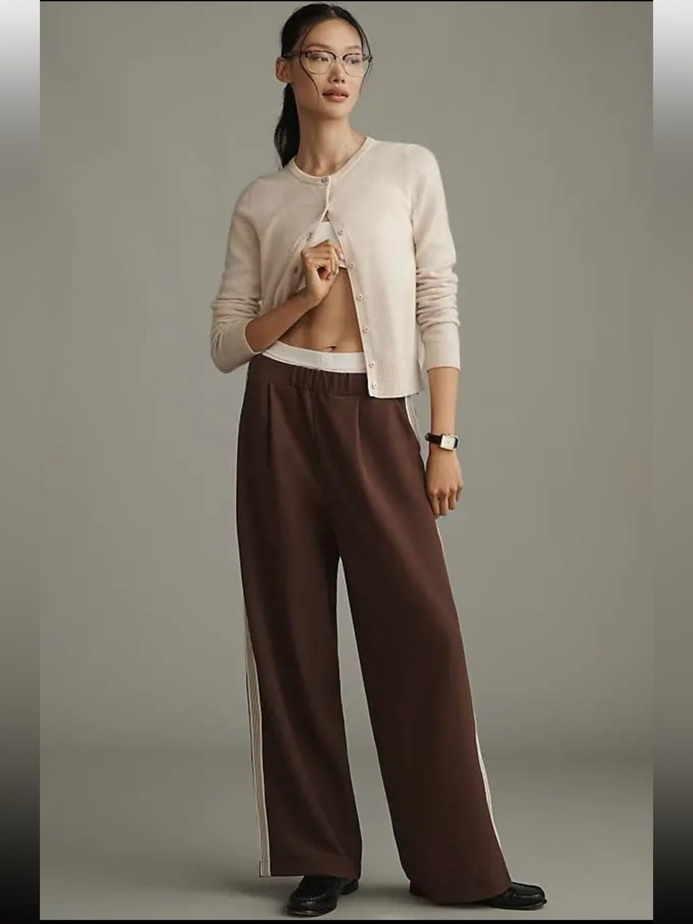 Maeve | Track pants in Puce | Small